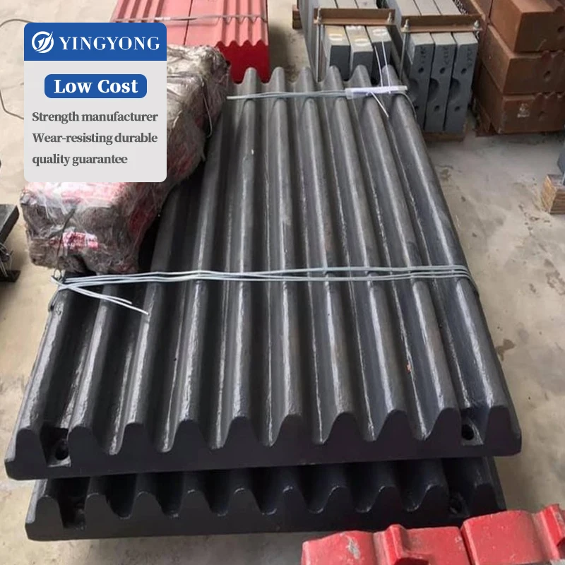 High-Manganese Steel Jaw Crusher Teeth Plate Concave Jaw Plate Steel Mantle Forged Concave Jaw Plate Available New Used