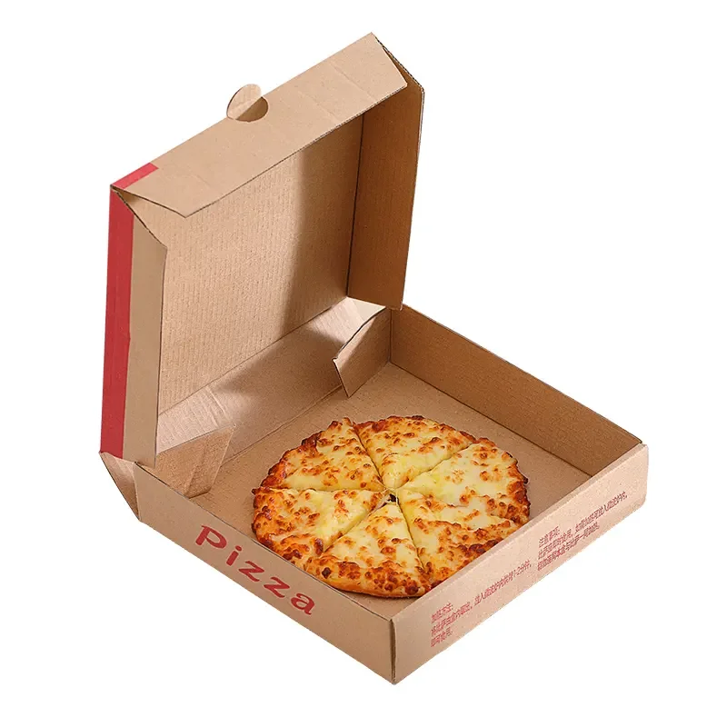 Powerful manufacturer custom pizza carton takeaway box plain personalized pizza box