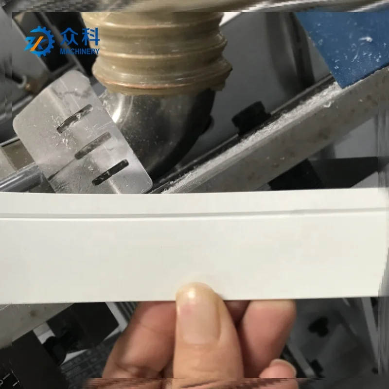 ZK Chanson Office Furniture Bevel Auto 45 Degree Edge Banding Machine