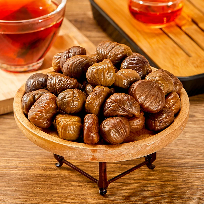 Edible Chestnut Organic Roasted Peeled Chestnut Kernel for sale