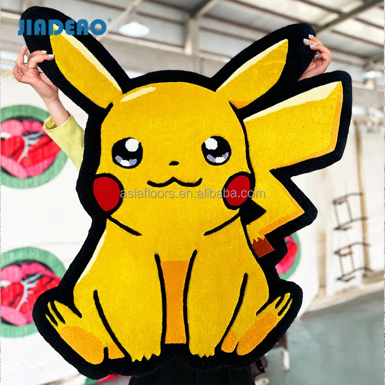 Tiger Shape Rug 3d Commercial logo Rug Round Circle Carpet And Rugs Custom Made Hand Tufted Custom Carpet