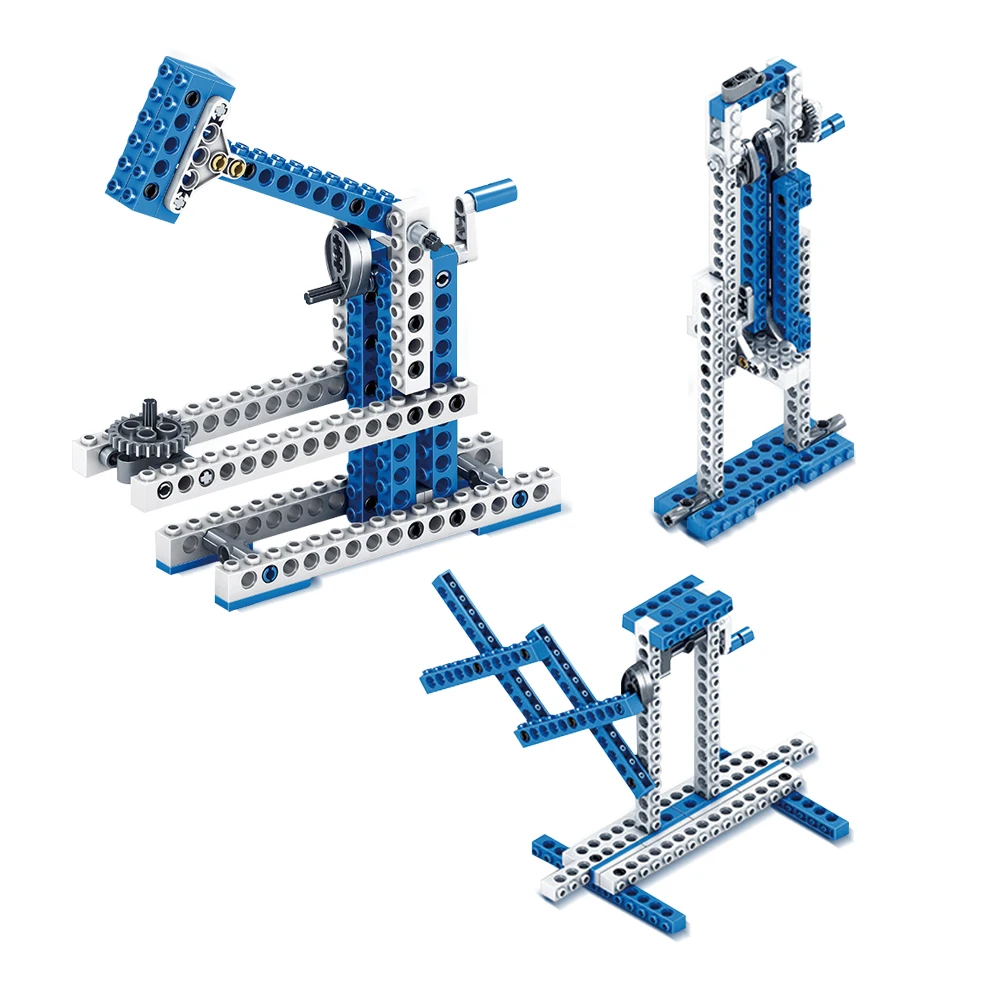 Kidsbits 3 in 1Technology Assembled Building STEM Blocks STEM Siege Car Series Compatible With Lego Blocks