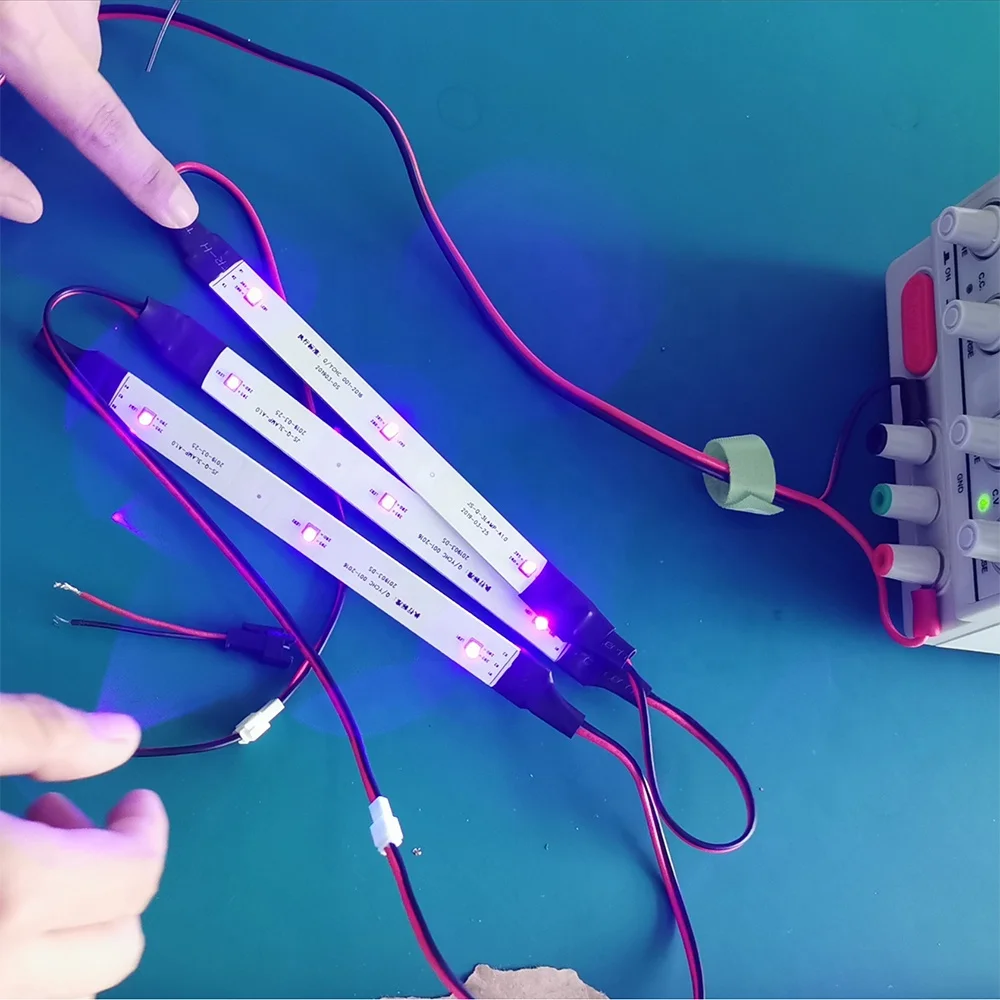 
275nm 9 Pieces LEDs 50mW DC 6V for Bag,Box or Closet Disinfection 99.99% in 3 Minutes germicidal uvc led sterilizer 