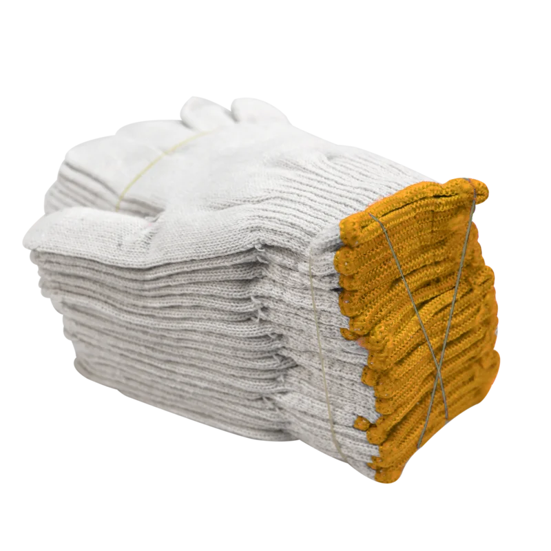 SANSHOU Hot Sale Pure Cotton Construction Protection Work Safety Gardening Soft Gloves