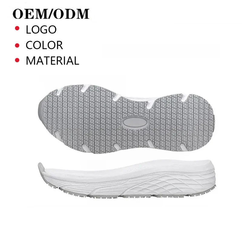 Manufacturer Professional Anti-slip And Anti-oil Soles Rb+md Soles Cook Nurse Maternity Work Shoe Soles