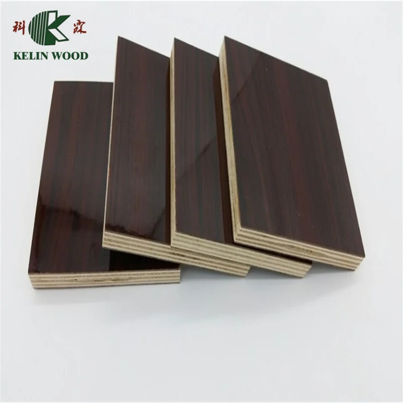 17mm 18mm factory price commercial use melamine laminated plywood for furniture to Africa middle east