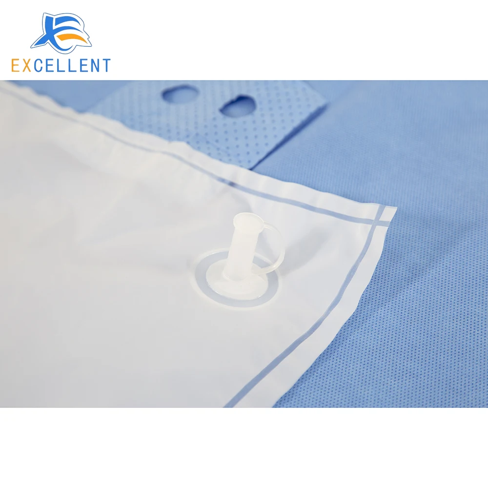 SMS Disposable Sterile Surgical Drapes C-section Surgical Drape with Fenestration