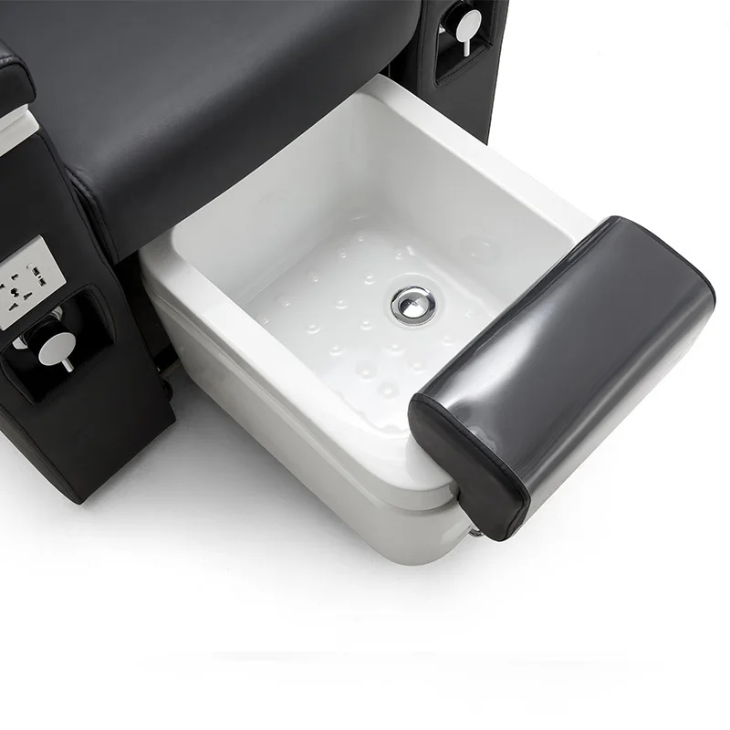 Modern Luxury Beauty No Plumbing Nail Salon Electric  Foot Spa Full Body European Touch Massage Manicure Pedicure Chair
