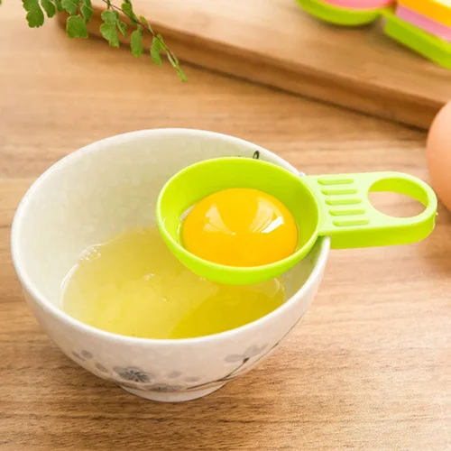 
Practical White Separator Yolk Separation Processing Essential Kitchen Gadget Food Grade Material For Home Family 