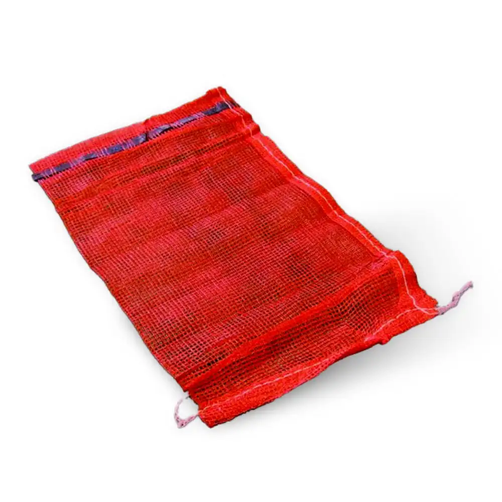 Anti-UV Packaging Vegetable Onions Garlic Fruit Orange Potato Cabbage Plastic PP Tubular Leno Net Sack Drawstring Mesh Bag