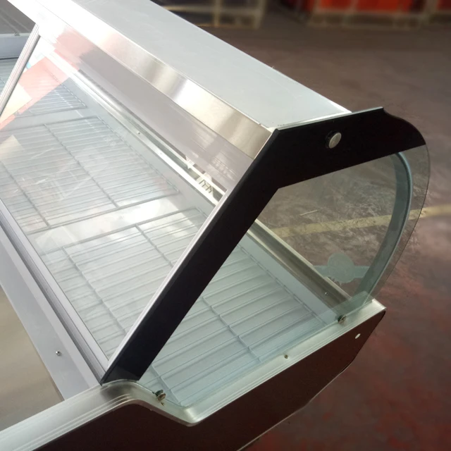 supermarket fresh meat refrigerator meat display showcase chiller chicken display freezer