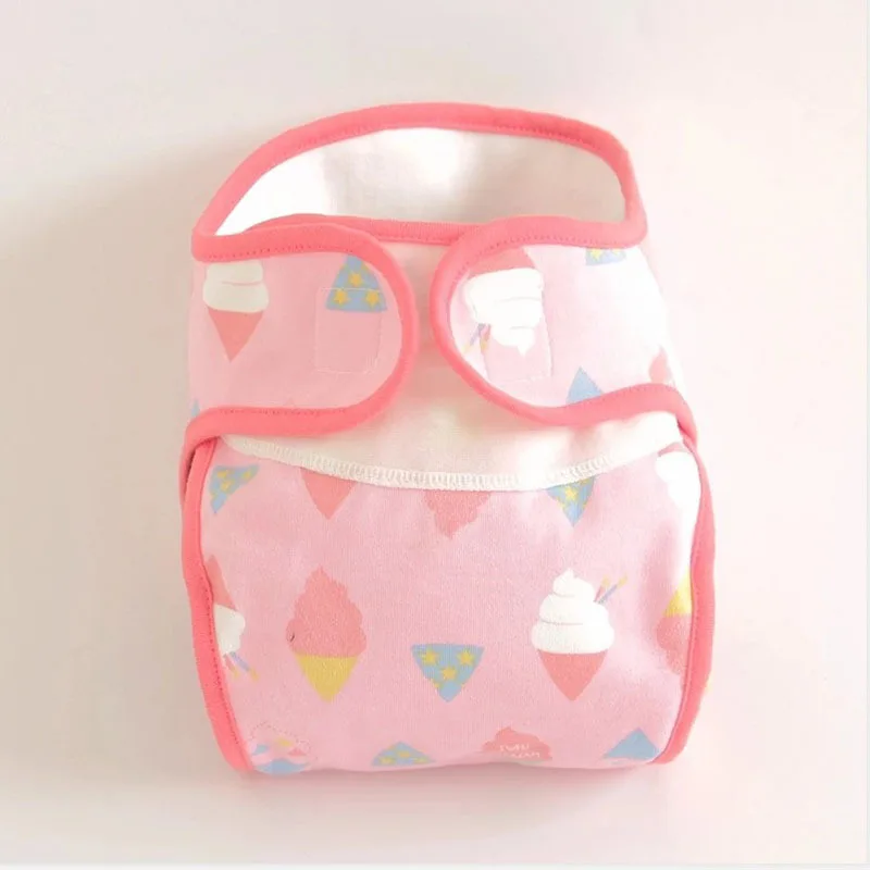 Spring and Autumn New Newborn Cotton Diaper Cover Boys and Girls Baby Ecological Cotton Washable Leak-Proof Gauze Diaper