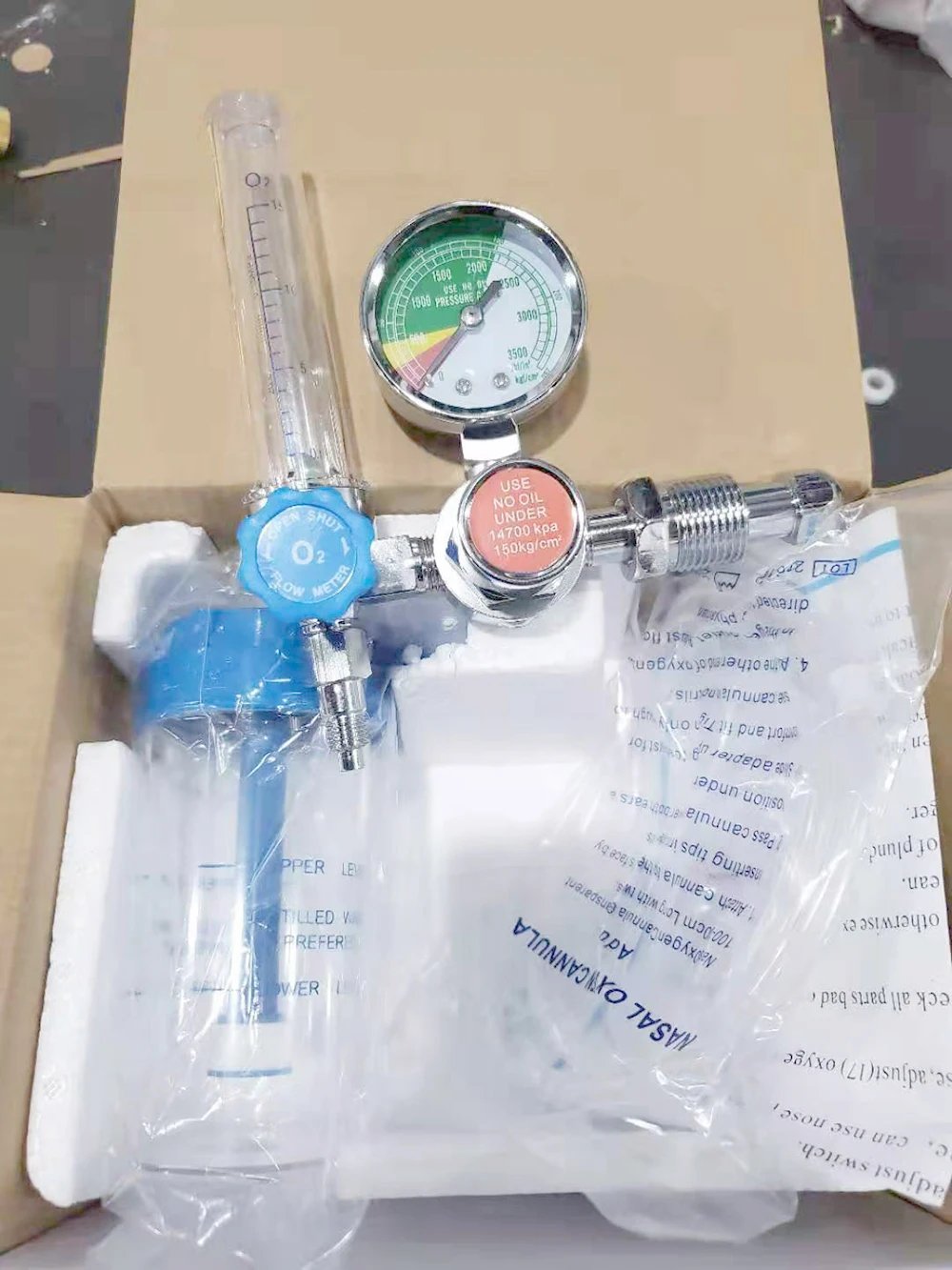 Оптовая продажа, сделано в Китае, кислородный клапан, кислородный резервуар, кислородный регулятор
