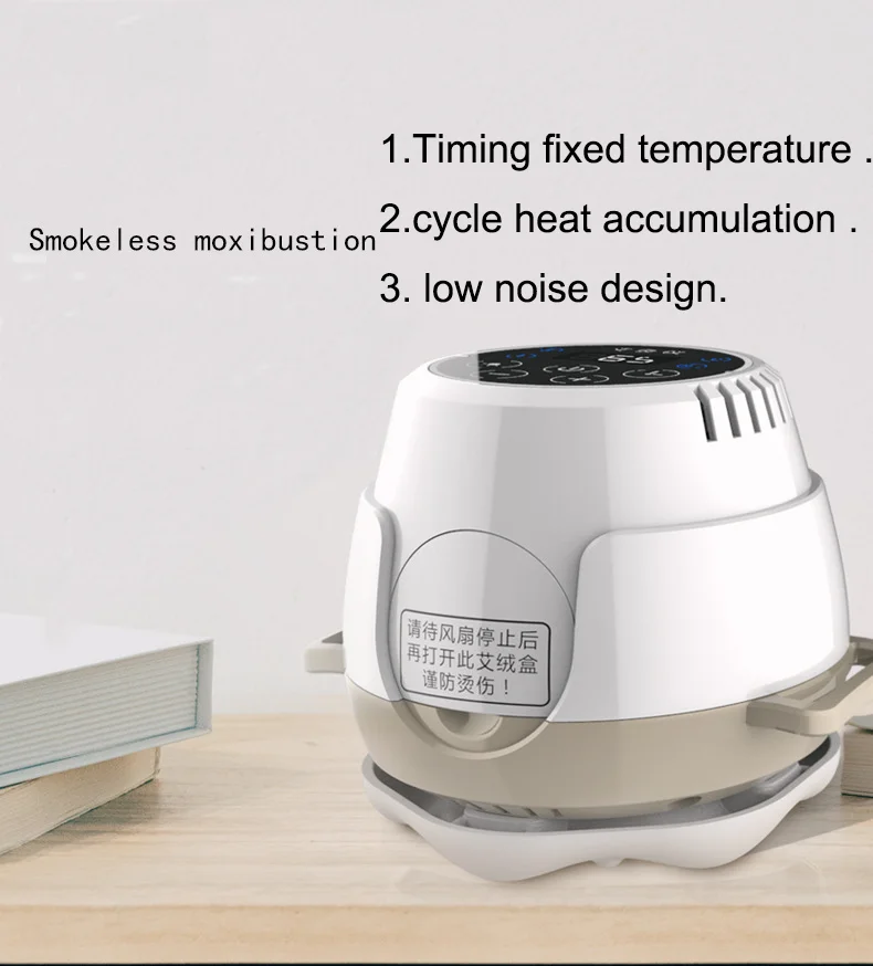 Home Health Care Mini Moxibustion Device Moxa Stick Acupuncture Moxa Box  Intelligent Electronic Moxibustion Box