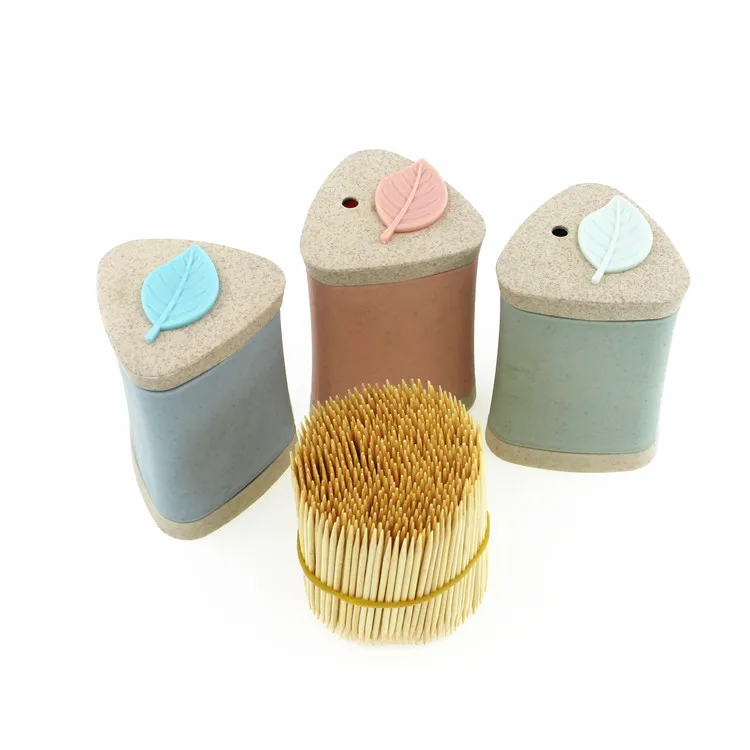 
Biodegradable Toothpick Bottle Disposable Oral Box Bamboo Tooth Pick 