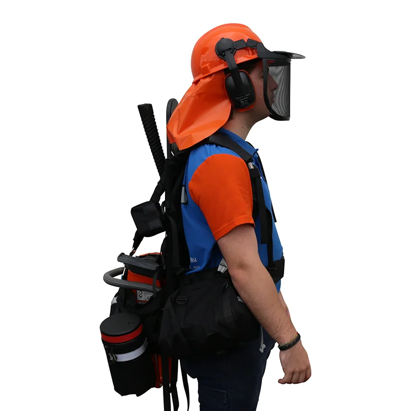 Chainsaw Backpack for Trail Clearing Trimming Enduro Dirt Bike Saw Holder Mount Waterproof Holder Heavy Duty Tools Storage Bag