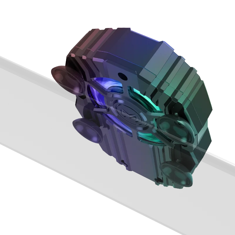 MEMO FL0 Phone cooler Pad for PUBG Fortnite and Call of Duty Mobile Game with LED light for Iphone Samsung and Huawei