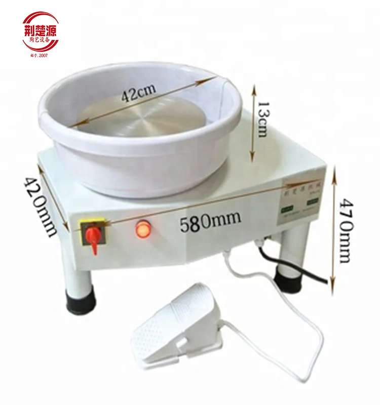 Электрическая переносная глина для скульптурирования керамики DIY DC гончарное колесо