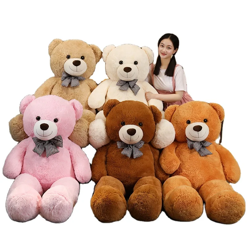 
China made large size plush bear animal plush bear cheap teddy bear wholesale 