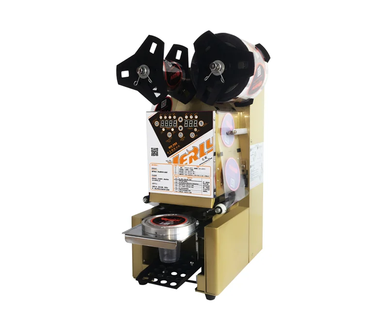 Fully Automatic Plastic/Paper Cup Sealer Cup Sealing Machine WY-980