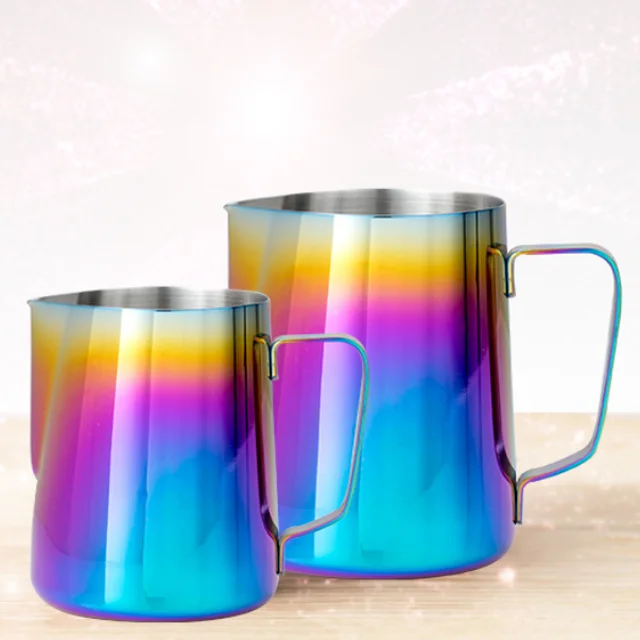 Milk Frothing Pitcher Frothing Jug 304 Stainless Steel Pitcher Espresso Steaming Pitcher