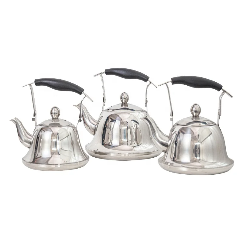 Factory outlet Whosale Customized High quality kitchen water kettle Stainless steel filter tea kettle