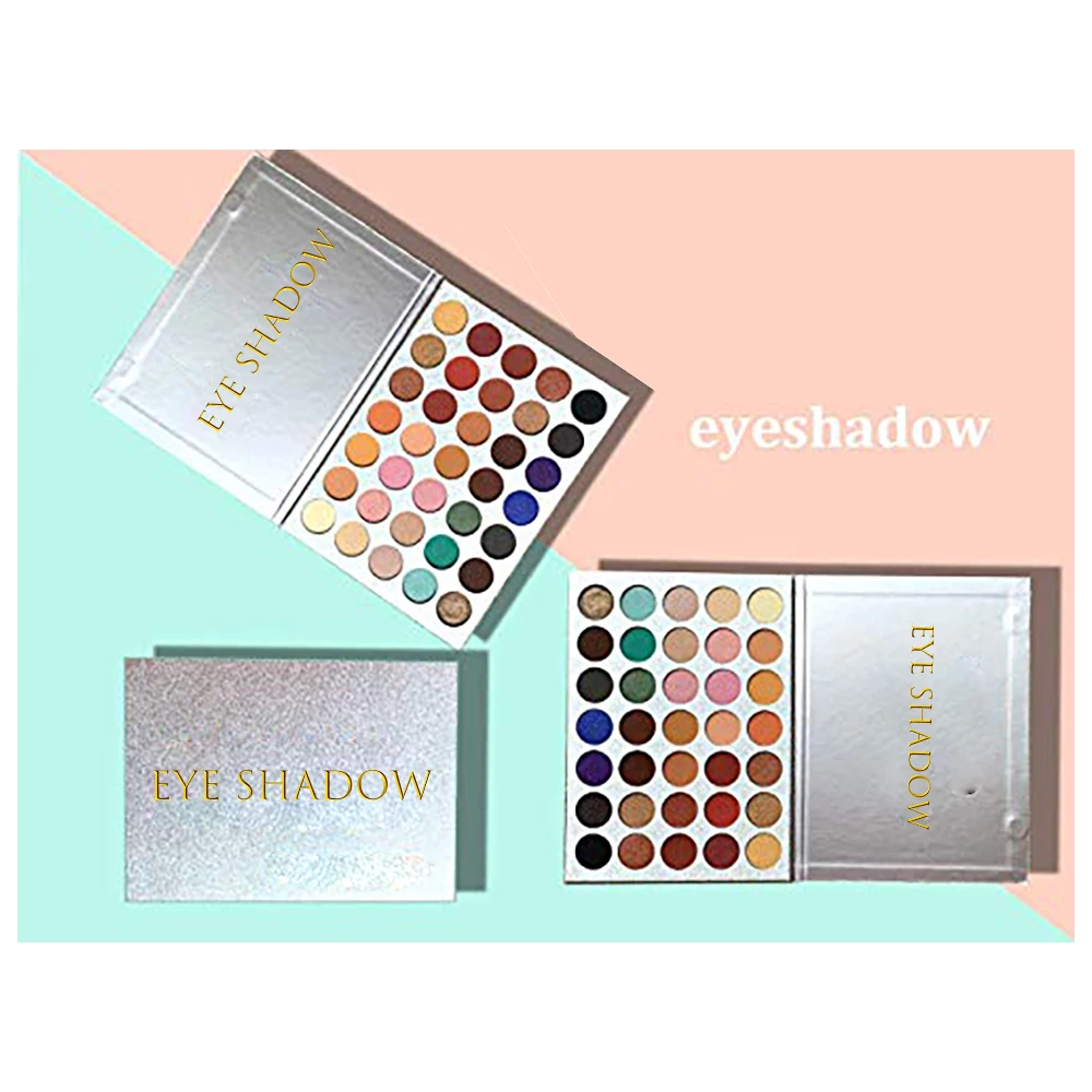Лидер продаж, Косметика для макияжа, палитра теней для век, частная торговая марка, Роскошные блестящие тени для век