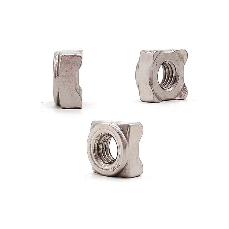 Chinese manufacturer High strength stainless steel projection M4-M20 ss hex spot welding nut