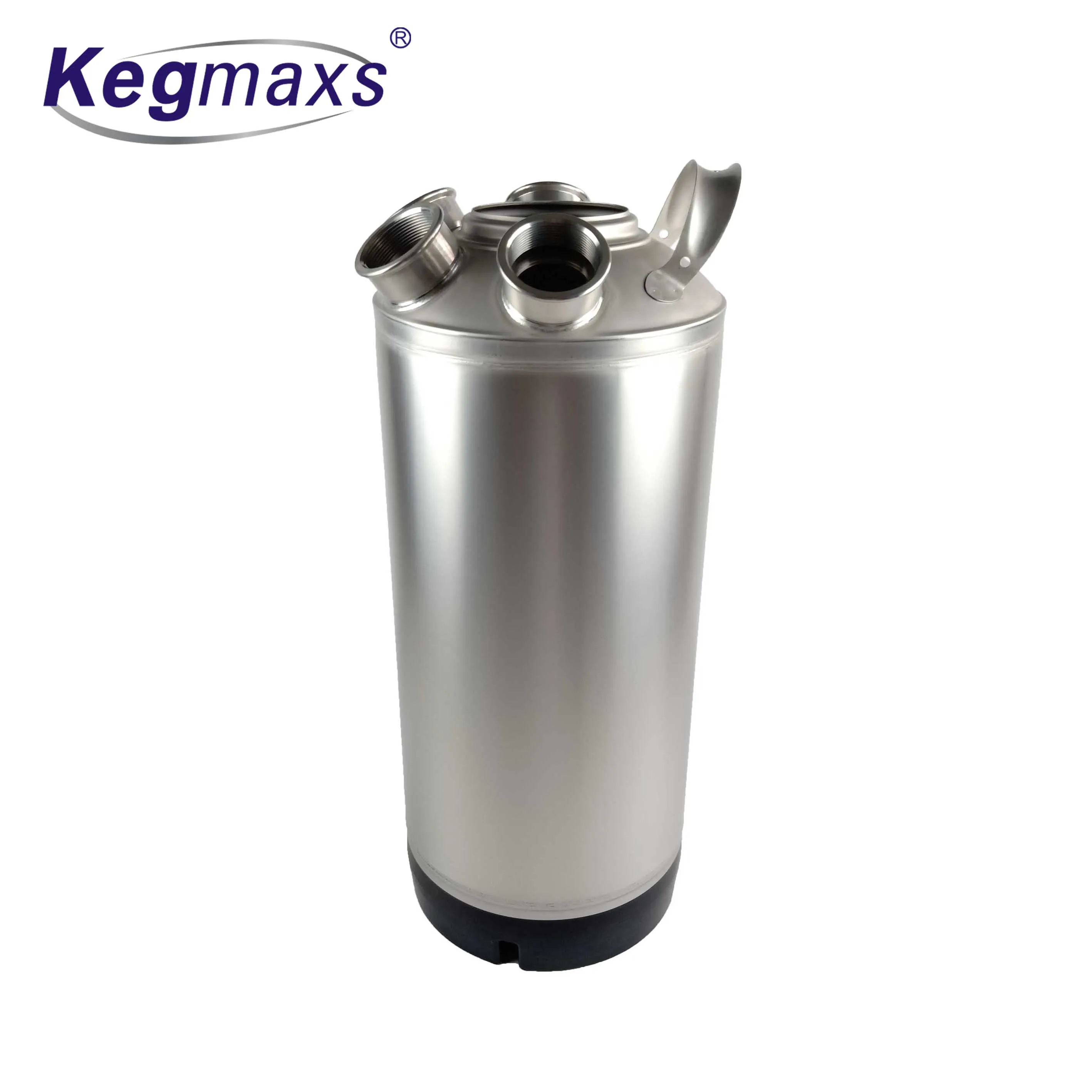 Kegmaxs Ball Lock Keg Cleaning Keg 19L With 4 Outlets  Corny Keg Malt Mill Drip Tray Cornelius Type Cr an Fit A D S G Beer Spear