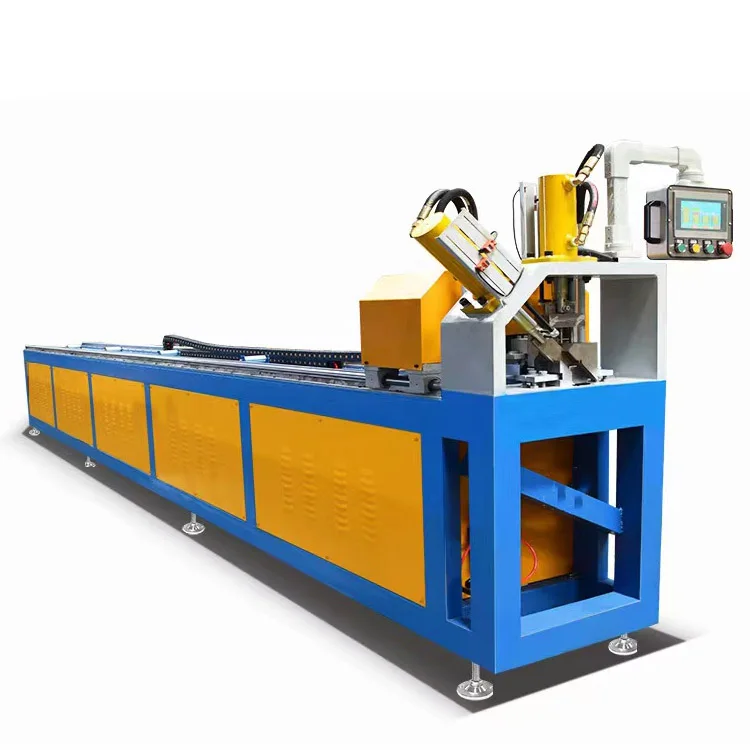 Single Station CNC Metal Tube Hole Pipe Hole Drill Punching Drilling Machine