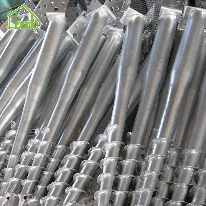 No Dig Ground Anchor DIY Screw in Post Stake for 4x4 Post