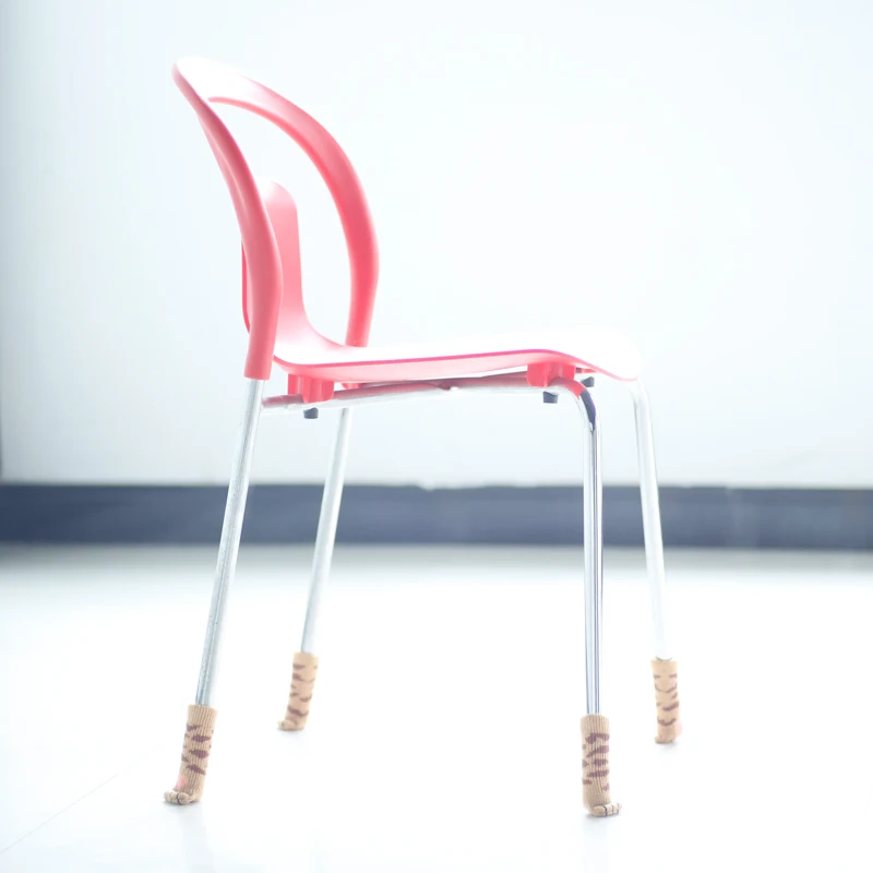 4pcs/set Cartoon Cat Knitting Anti-noise Non-slip Table Chair Stool Foot Cover