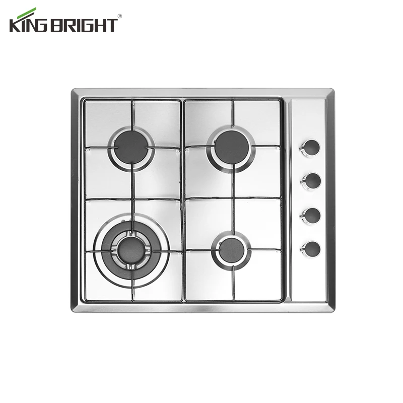 Кухонное оборудование от производителя, газовая плита с 4 горелками, высокомощная чугунная Бытовая газовая плита
