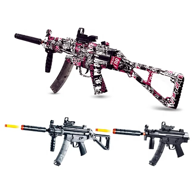 2023 high quality automatic pistola de juguete watergun blaster hidrogel shotgun jell nylon bolas de gel blaster bb gun plastic