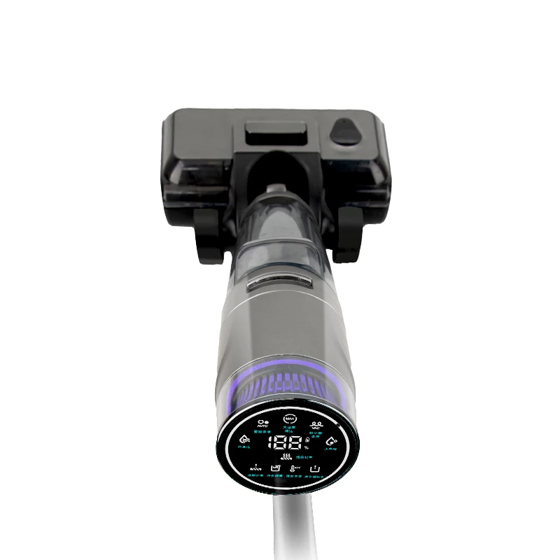 Factory Price Handheld Battery Vacuum Cleaner Mop Upright Cordless14000pa Floor Led Display Vaccum Cleaner Wet and Dry