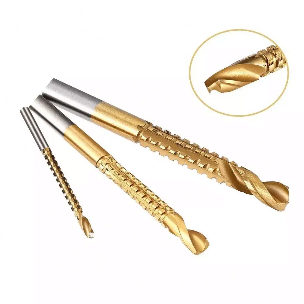 HSS Slot Saw Drill Step Drill Bit Metal Cutter Core Hole Opener Pagoda Sawtooth Set