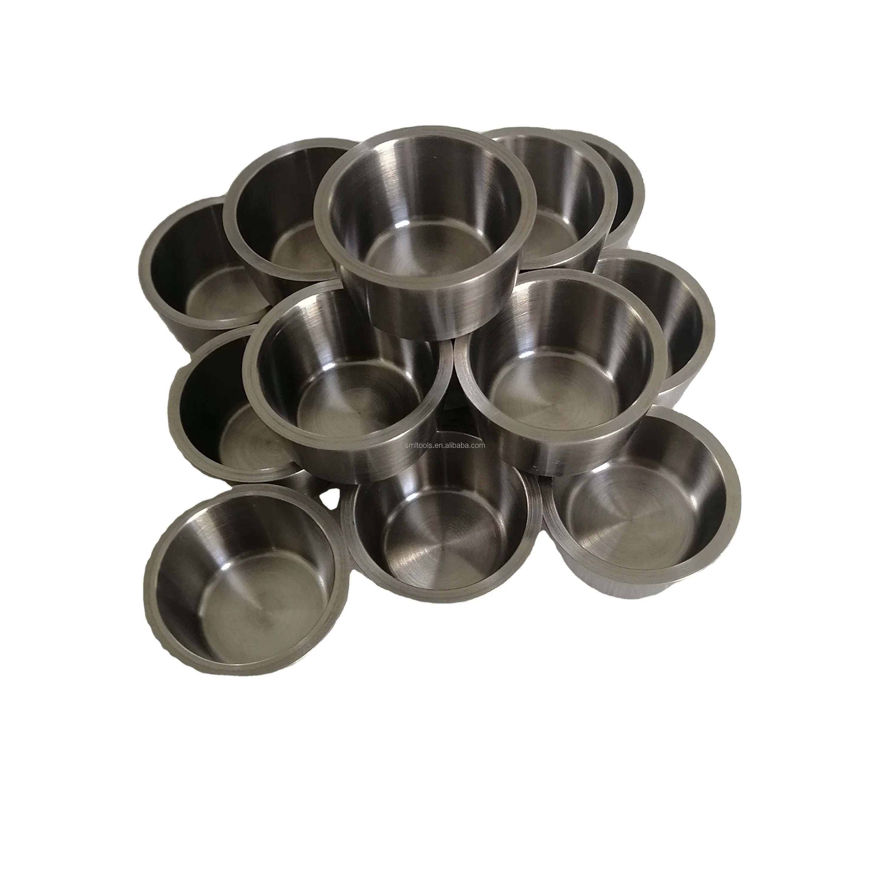 SML 99.95% High Density Tungsten Crucibles In Industry Furnace