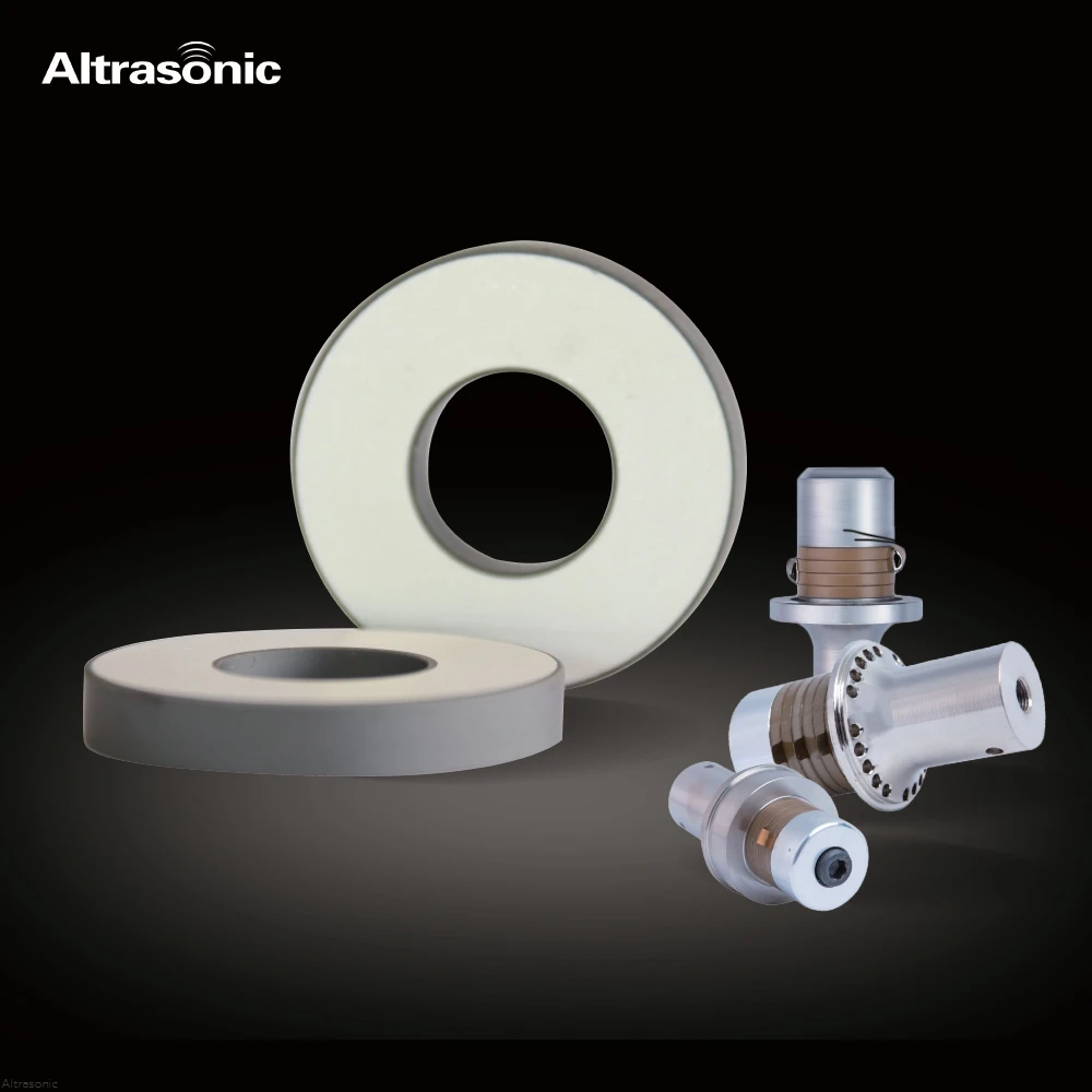 Ultrasonic Welding Transducer 10*5*2 Piezoelectric Ceramic Ring Ultrasonic Cleaning Transducer Piezo Ceramic