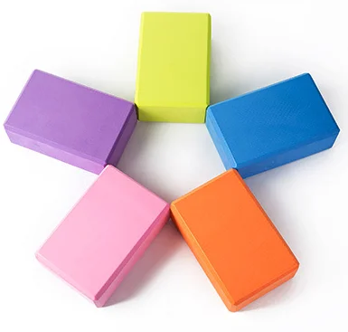 Wholesale High Density Odorless EVA Foam Yoga and Fitness Block Soft Brick for Pilates and Exercise