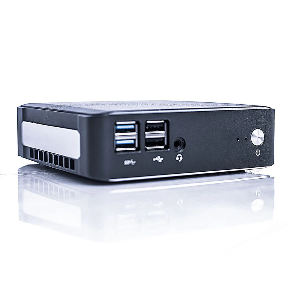 Мини-компьютер 10-го поколения I5 I7 4 * USB четырехъядерный 8 потоков 6 Мб 10210/10510U ГБ/256 Гб SSD карманный мини-ноутбук