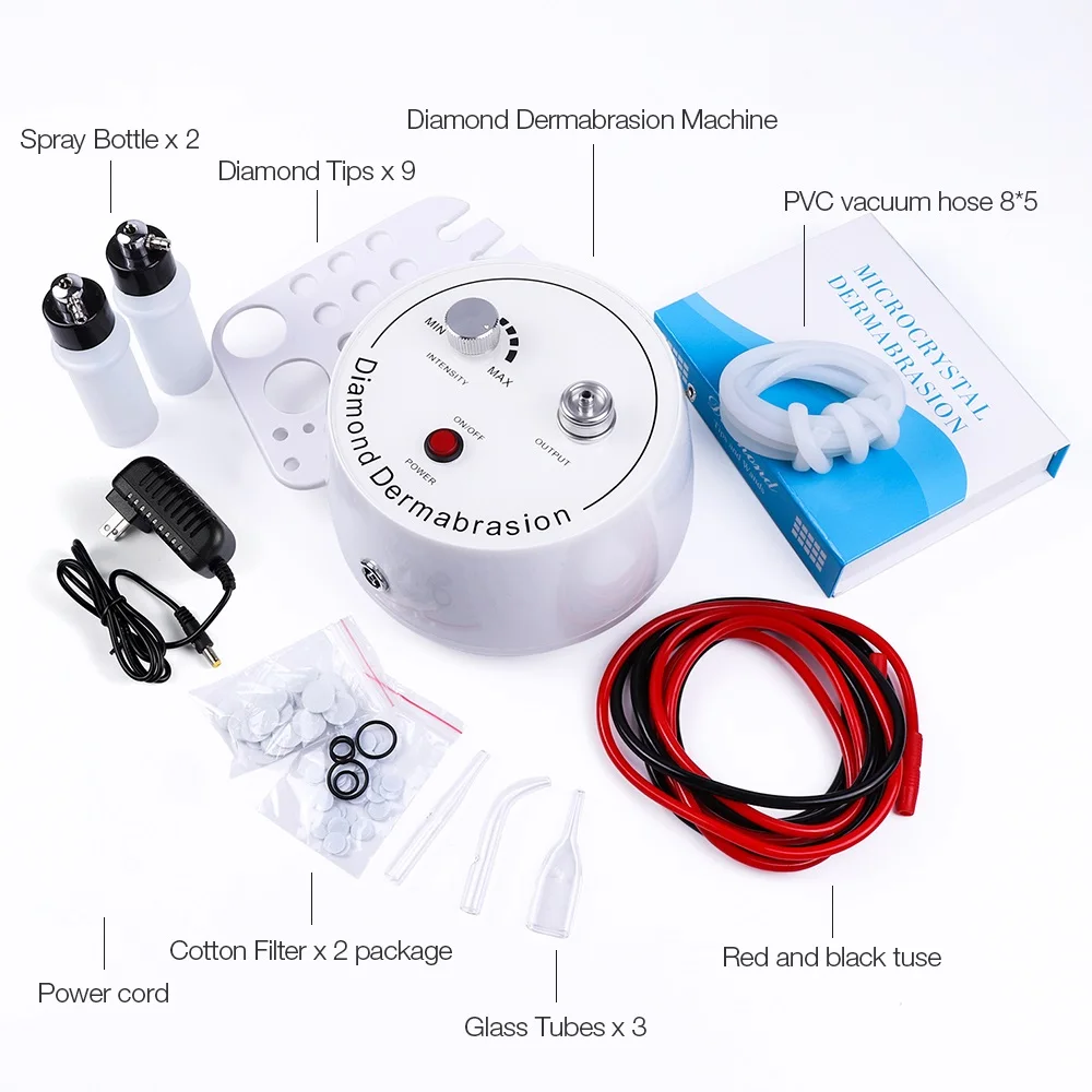 2022 Diamond Microdermabrasion Machine Water Spray Exfoliation Beauty Machine Wrinkle Facial Deep Peeling Device