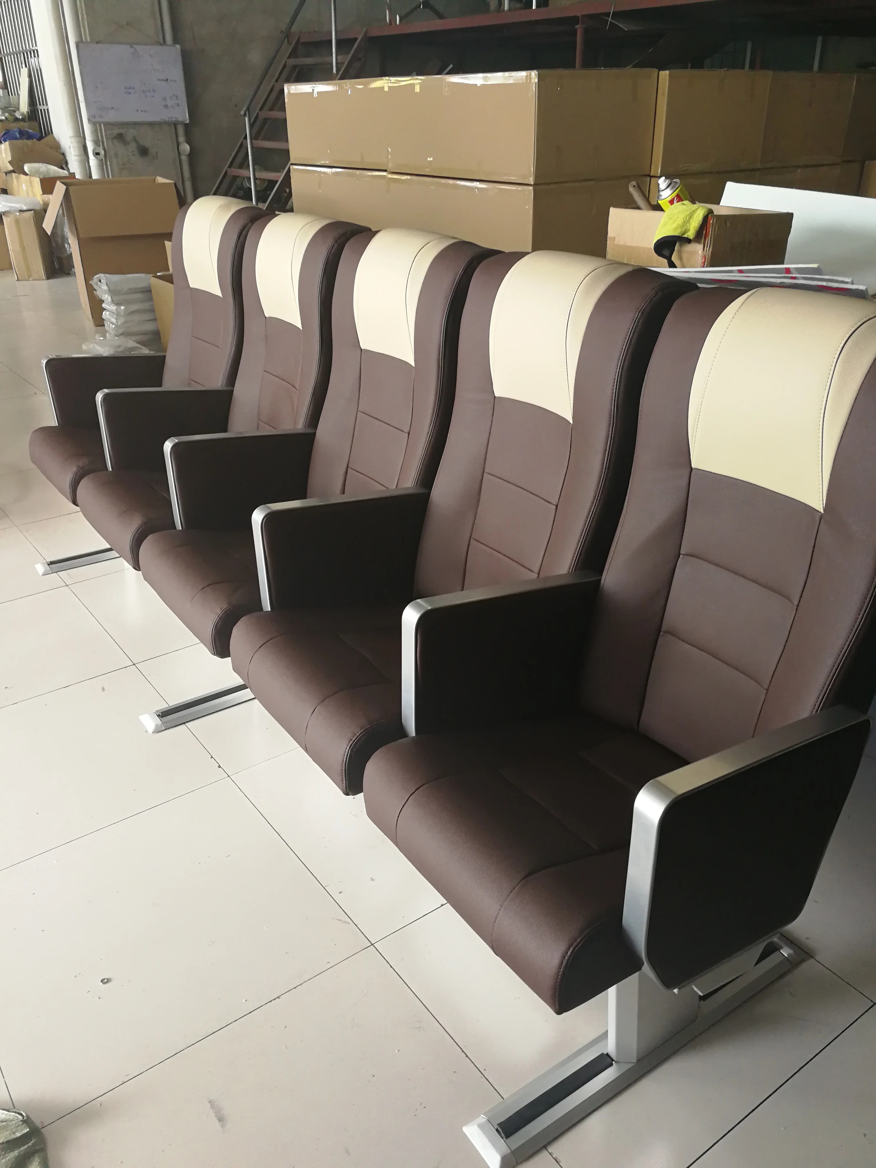 PU passenger seats ferry chair cruise boat seats