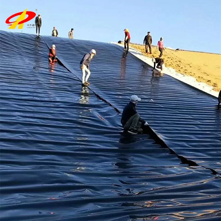 High Density Polyethylene Sheet HDPE Geomembrane for Biogas Containment