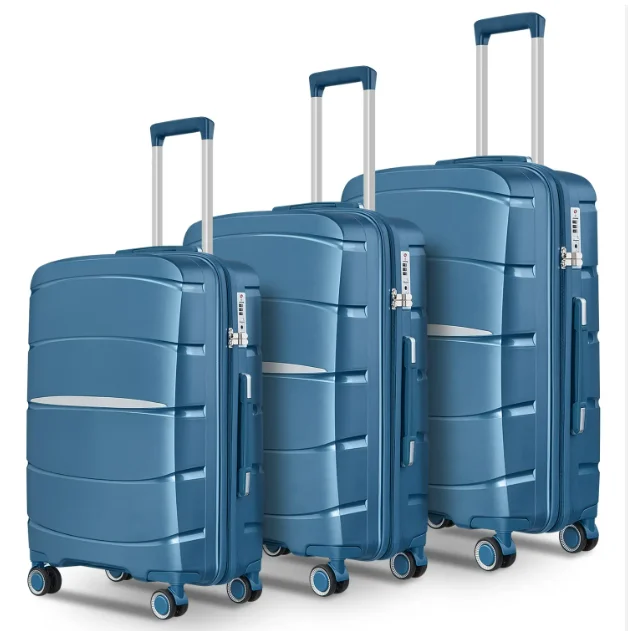 High quality royal best professional suitcase luggage carry lightweight full color scheme luggage suitcase