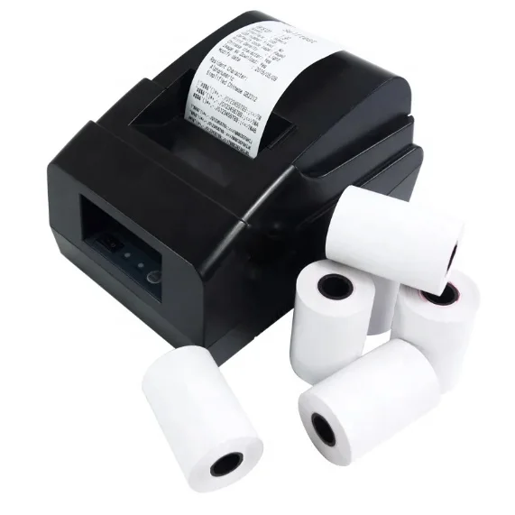 Custom Oem Size Pos Atm 2Inch 1/4 X 50 Thermal Cashier Paper Receipt Small Rolls Paper Spain 50Mm Cash Register Paper