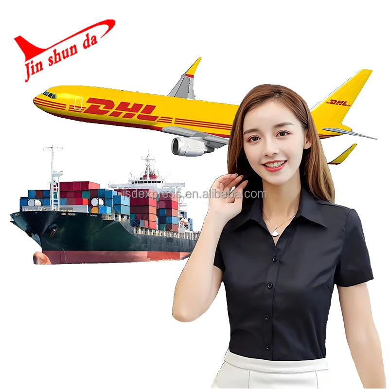 Logistics services air express by  DHL UPS Fedex ddu to Gambia Mali Burkina Faso Guinea shipping agent in china
