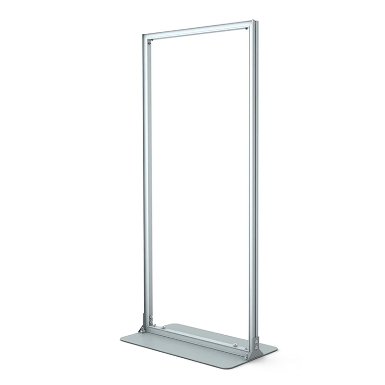 Высокое качество T-shape плакат держатель с плоской базой