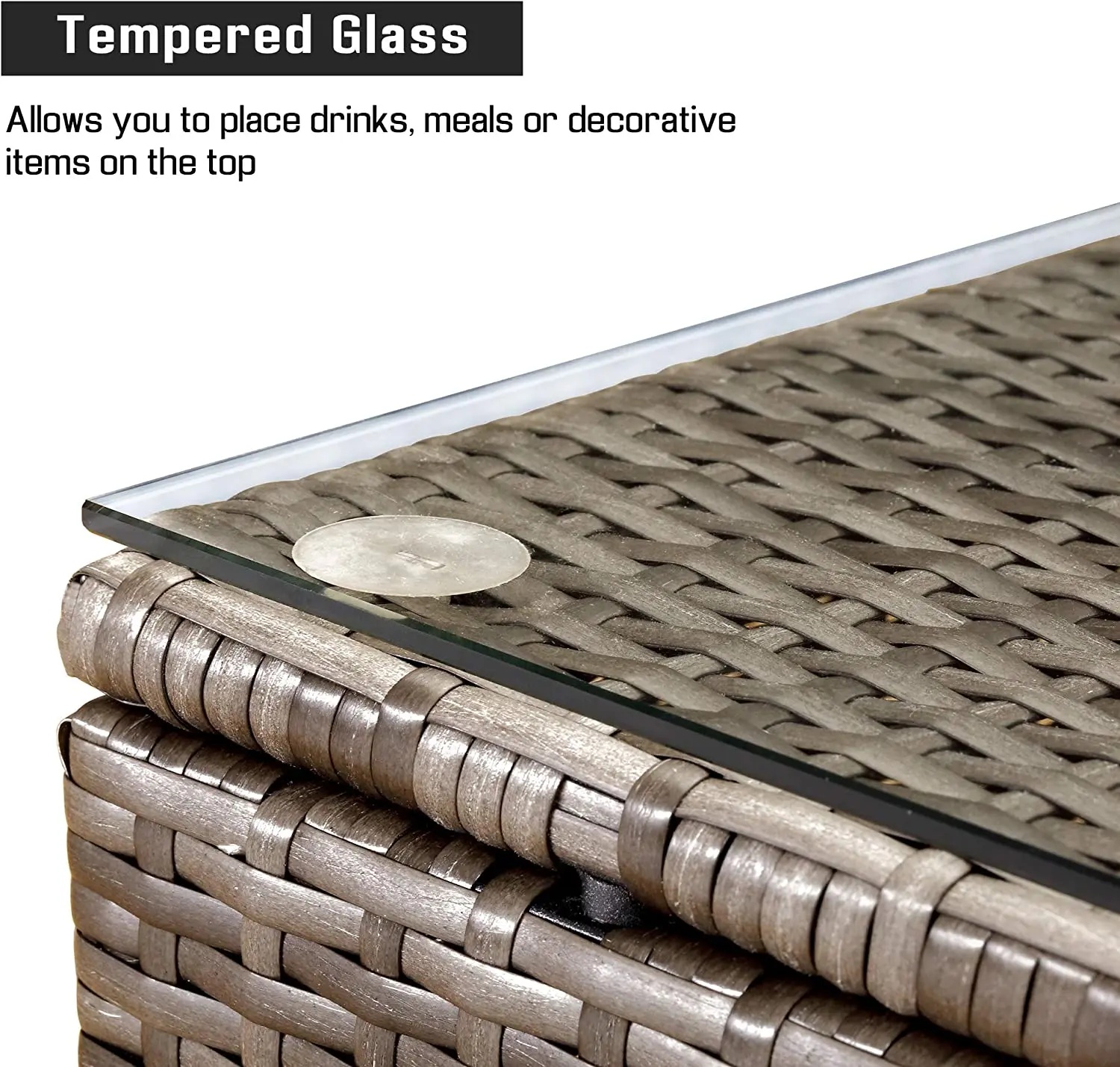 Большой размер патио садовый секционный комбинированный плетеный диван из ротанга для отдыха набор мебели для вечеринок