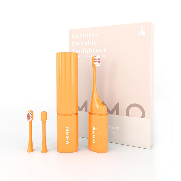 Wholesale Biodegradable High Quality Unique Personalized Deep Clean Label Diamond Sparkle Private Electric Toothbrush Slim