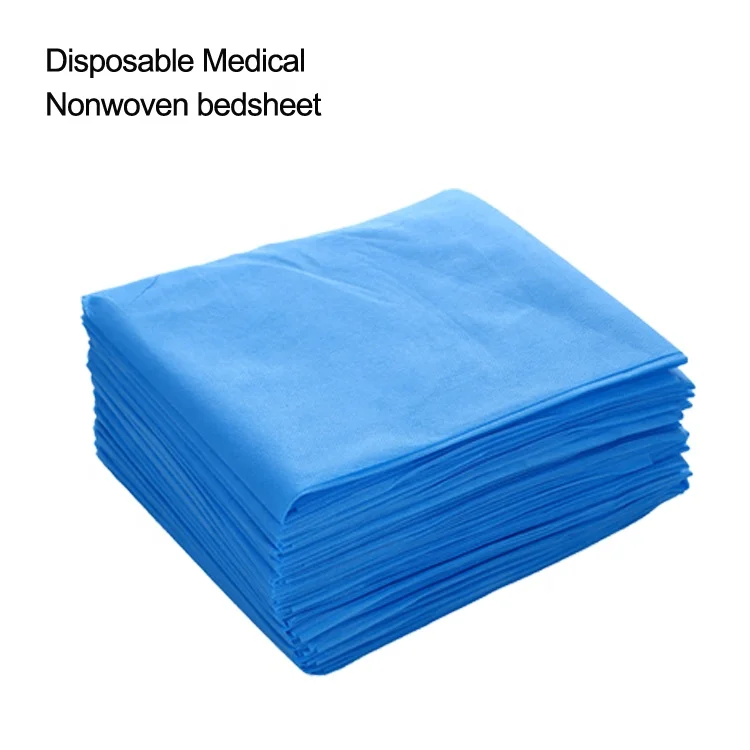 Custom size massage table cover nonwoven sheet disposable non woven fabric bed sheet